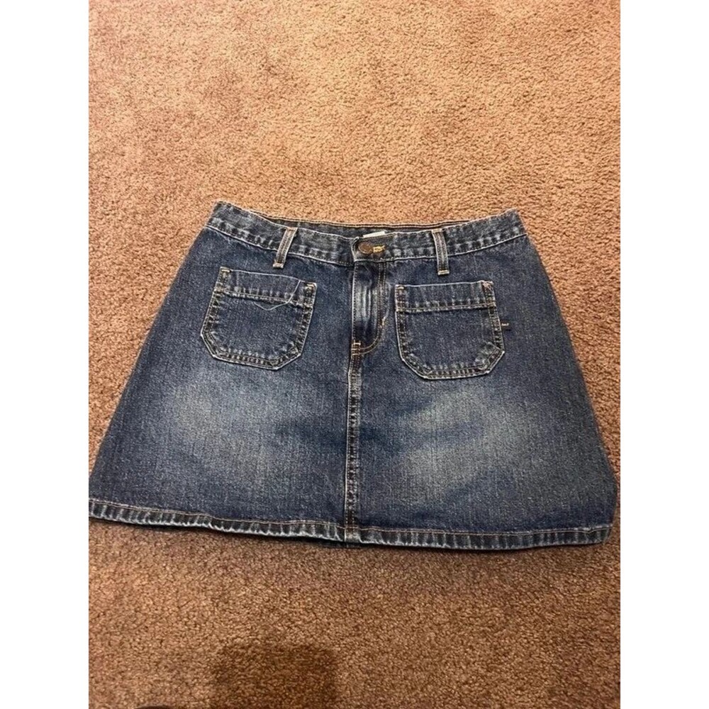 Abercrombie & Fitch denim mini skirt